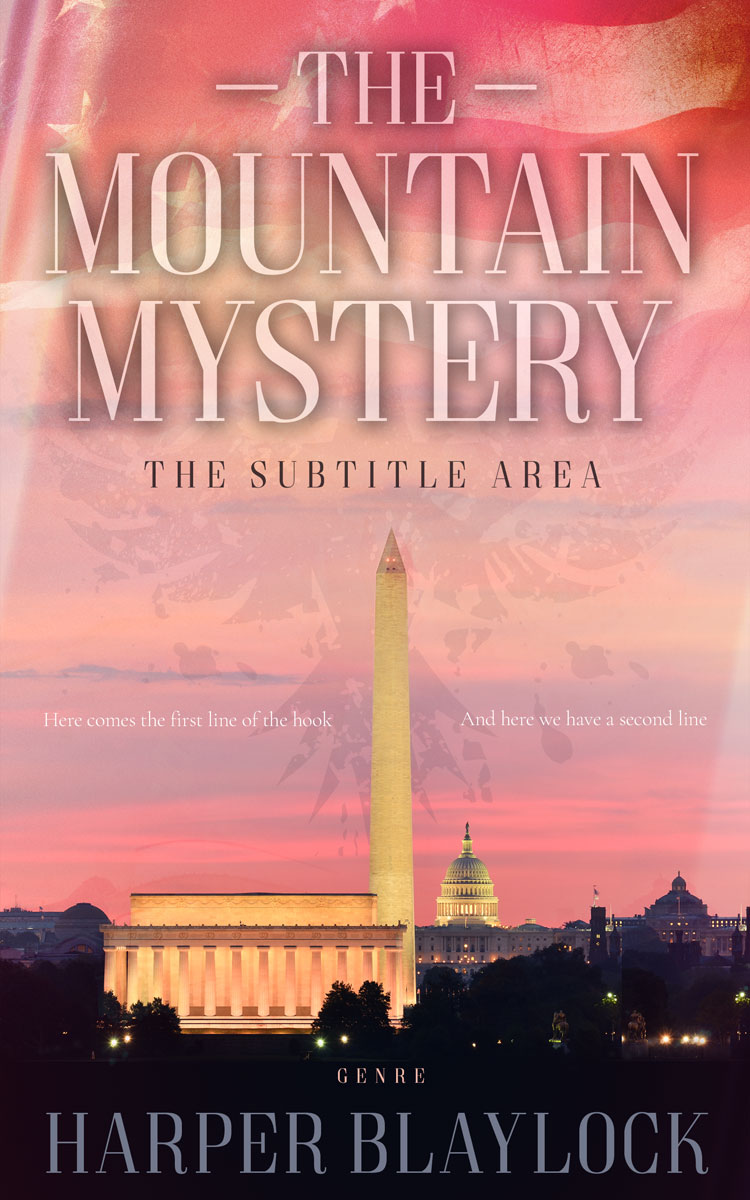 2D view of Premade Mystery & Thriller & Suspense Book Cover - Petite Orchid