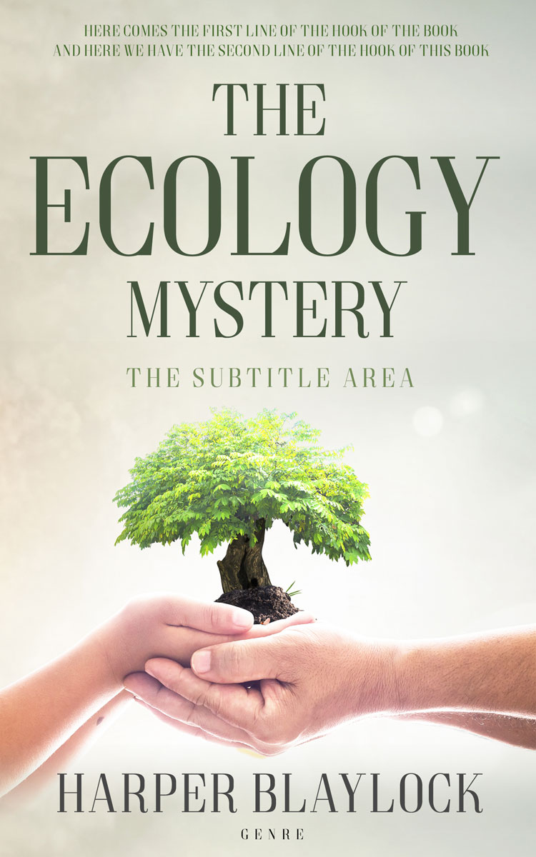 2D view of Premade Business Book Cover - Satin Linen