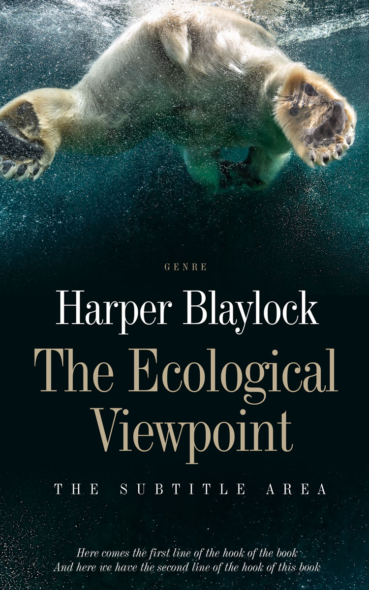 2D view of Premade Environment & Ecology Book Cover - Tea