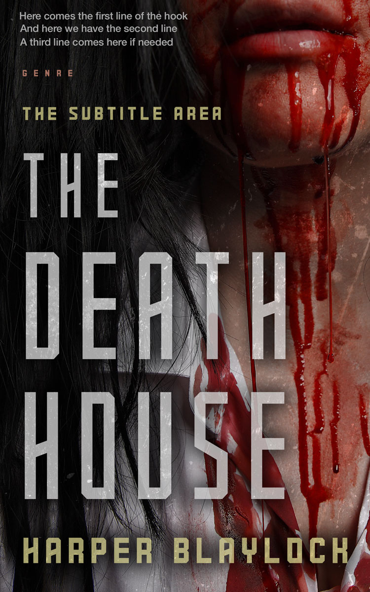 2D view of Premade Horror Book Cover - Gondola