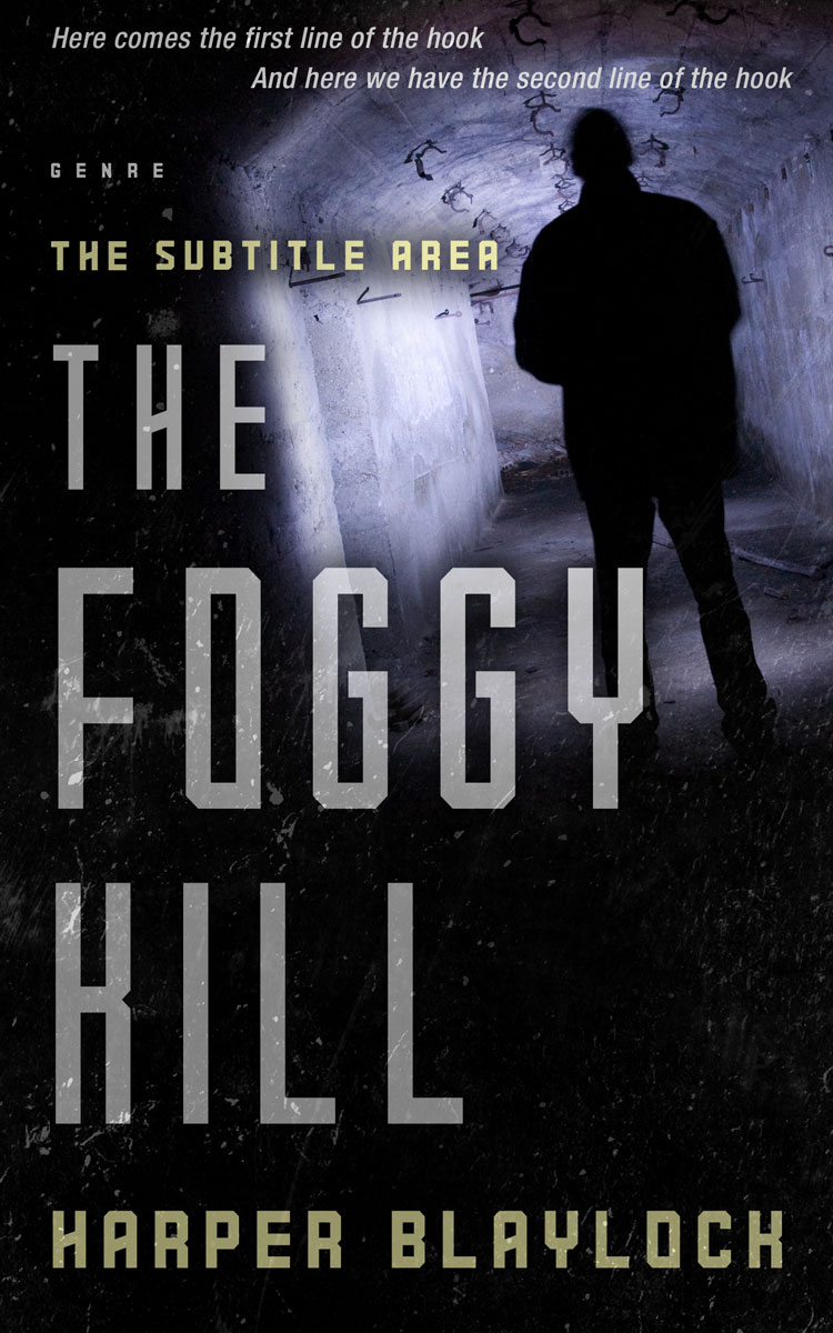 2D view of Premade Mystery & Thriller & Suspense Book Cover - Aluminium