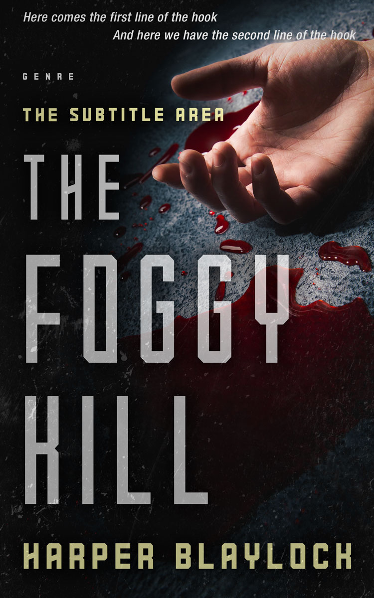 2D view of Premade Mystery & Thriller & Suspense Book Cover - Thatch