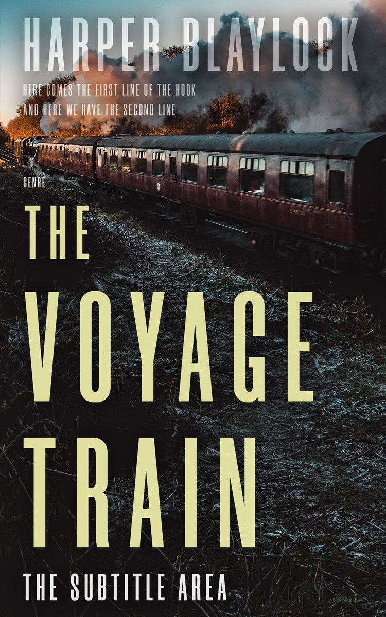 2D view of Premade Travel Book Cover - Chino