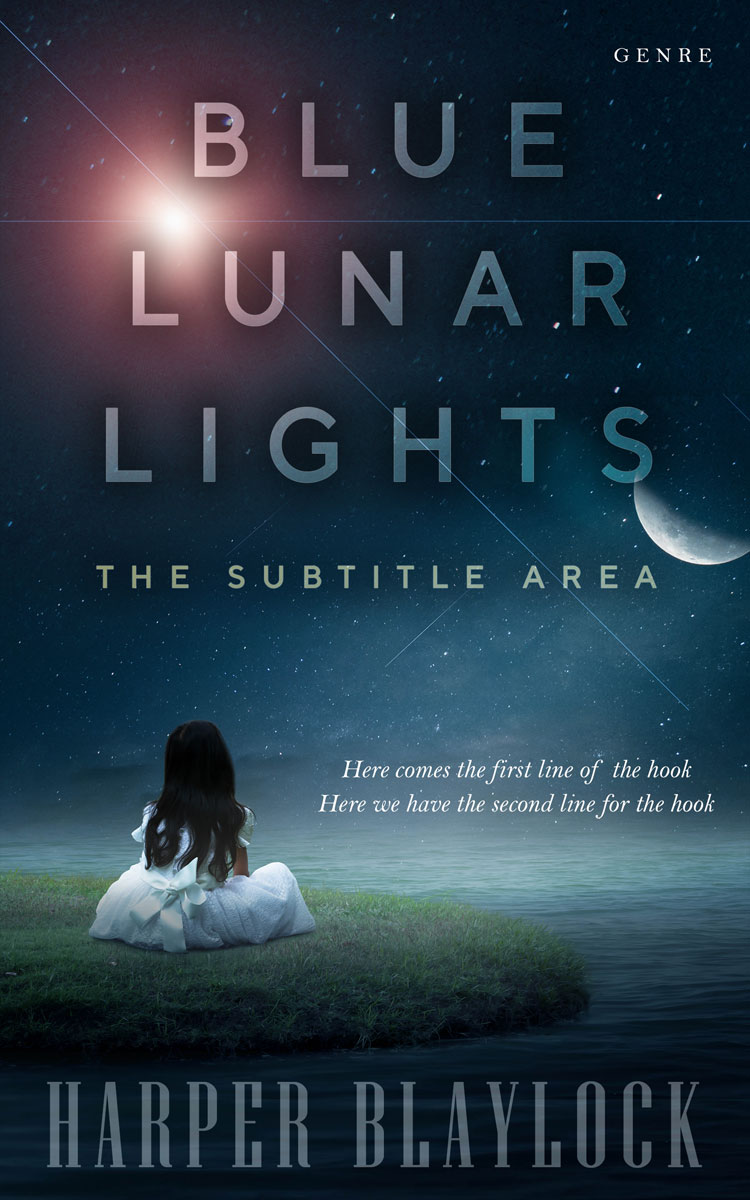 2D view of Premade Teen & Young Adult Book Cover - Gable Green