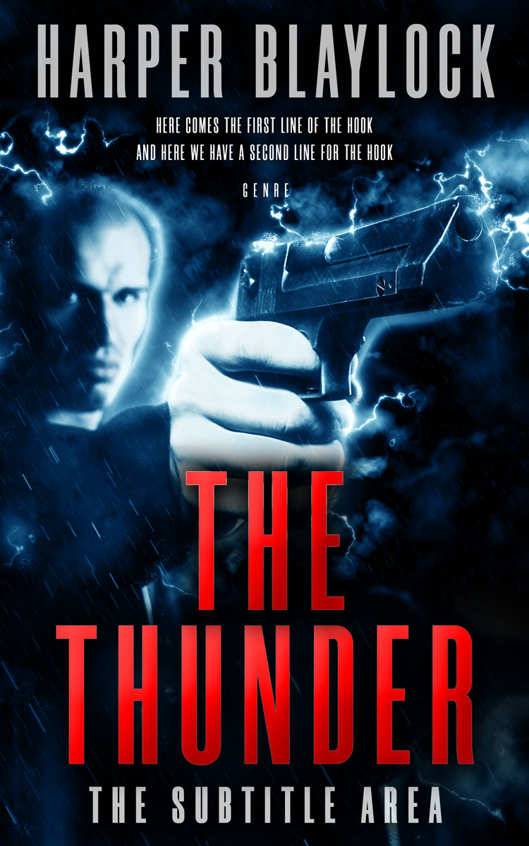 2D view of Premade Mystery & Thriller & Suspense Book Cover - My Pink