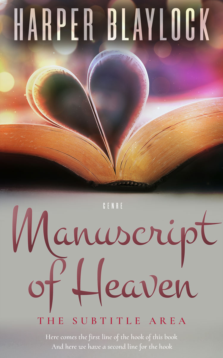 2D view of Premade Religion & Spirituality Book Cover - Silk