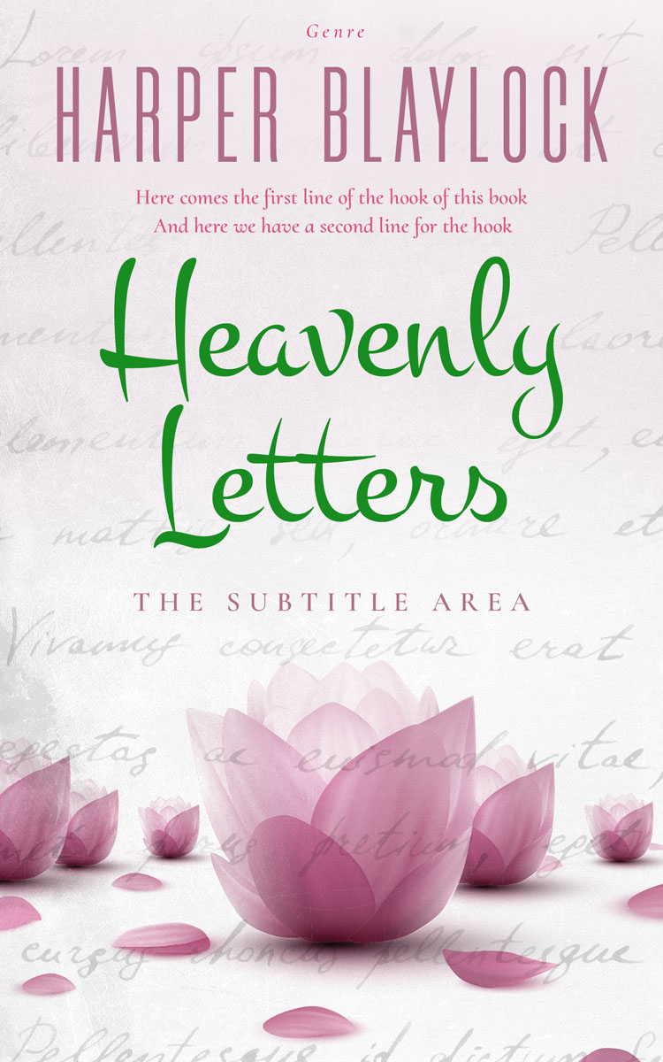 2D view of Premade Poetry Book Cover - Lola