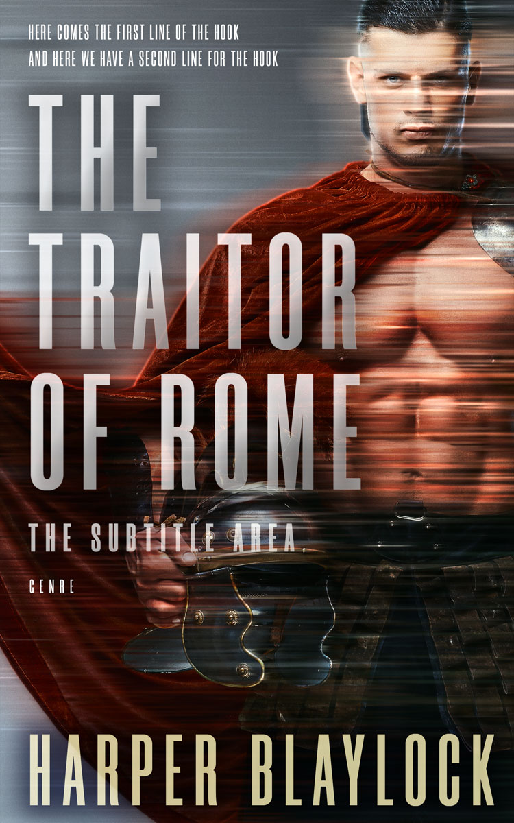 2D view of Premade Historical Book Cover - Cocoa Brown