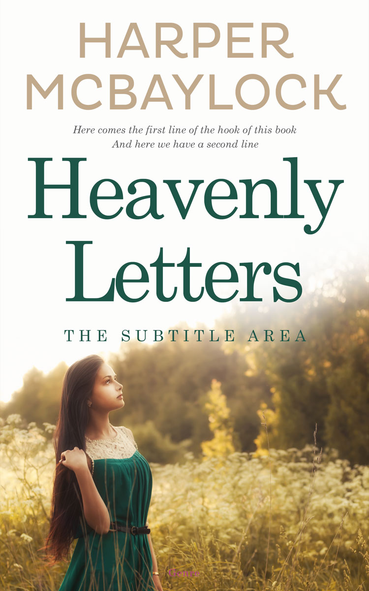 2D view of Premade Teen & Young Adult Book Cover - Barley Corn