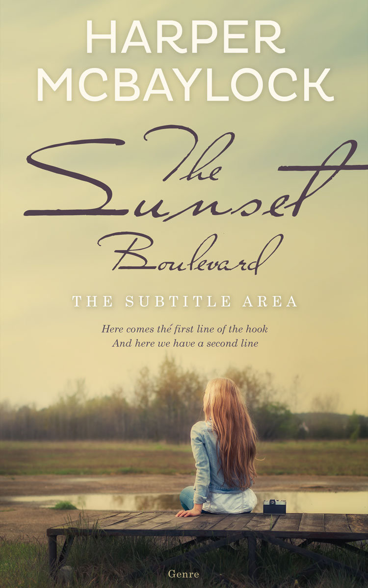 2D view of Premade Romance Book Cover - Yuma