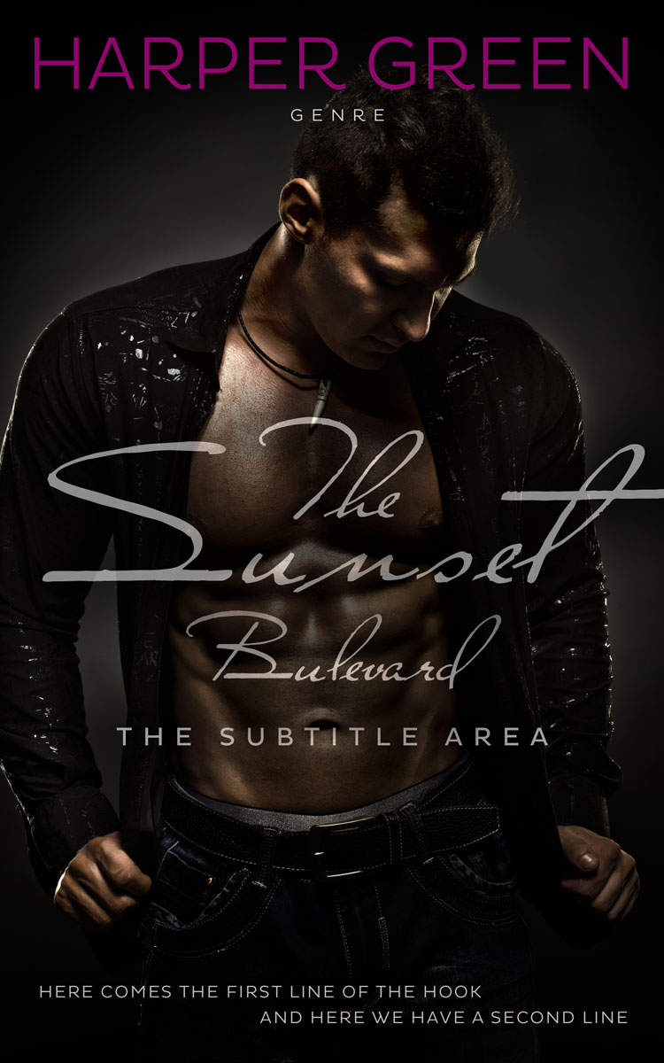 2D view of Premade Erotica Book Cover - Zeus