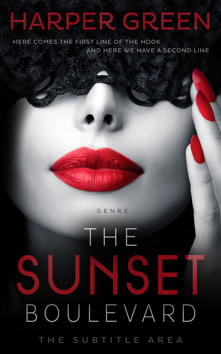 2D view of Premade Erotica Book Cover - Thunder