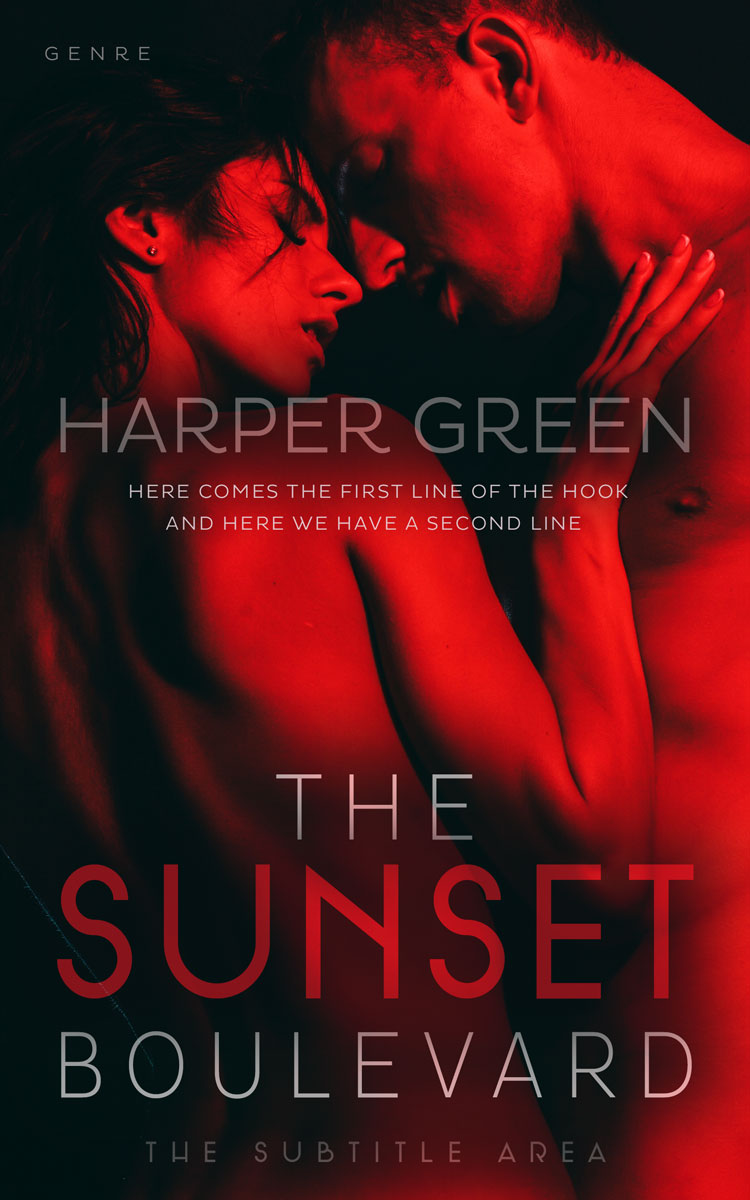 2D view of Premade Erotica Book Cover - Thunderbird