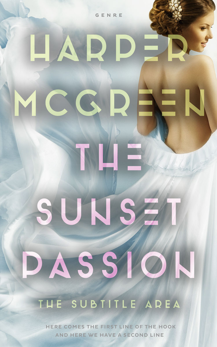 2D view of Premade Historical Book Cover - Pumice