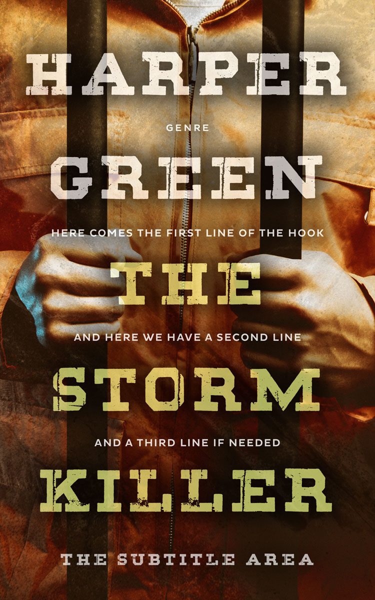 2D view of Premade Mystery & Thriller & Suspense Book Cover - Paco