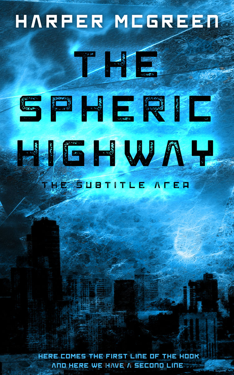 2D view of Premade Mystery & Thriller & Suspense Book Cover - Black Pearl