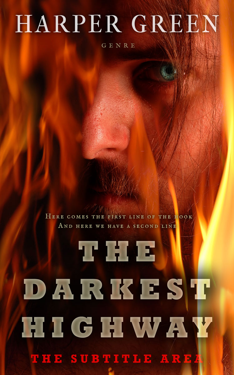 2D view of Premade Mystery & Thriller & Suspense Book Cover - Rebel