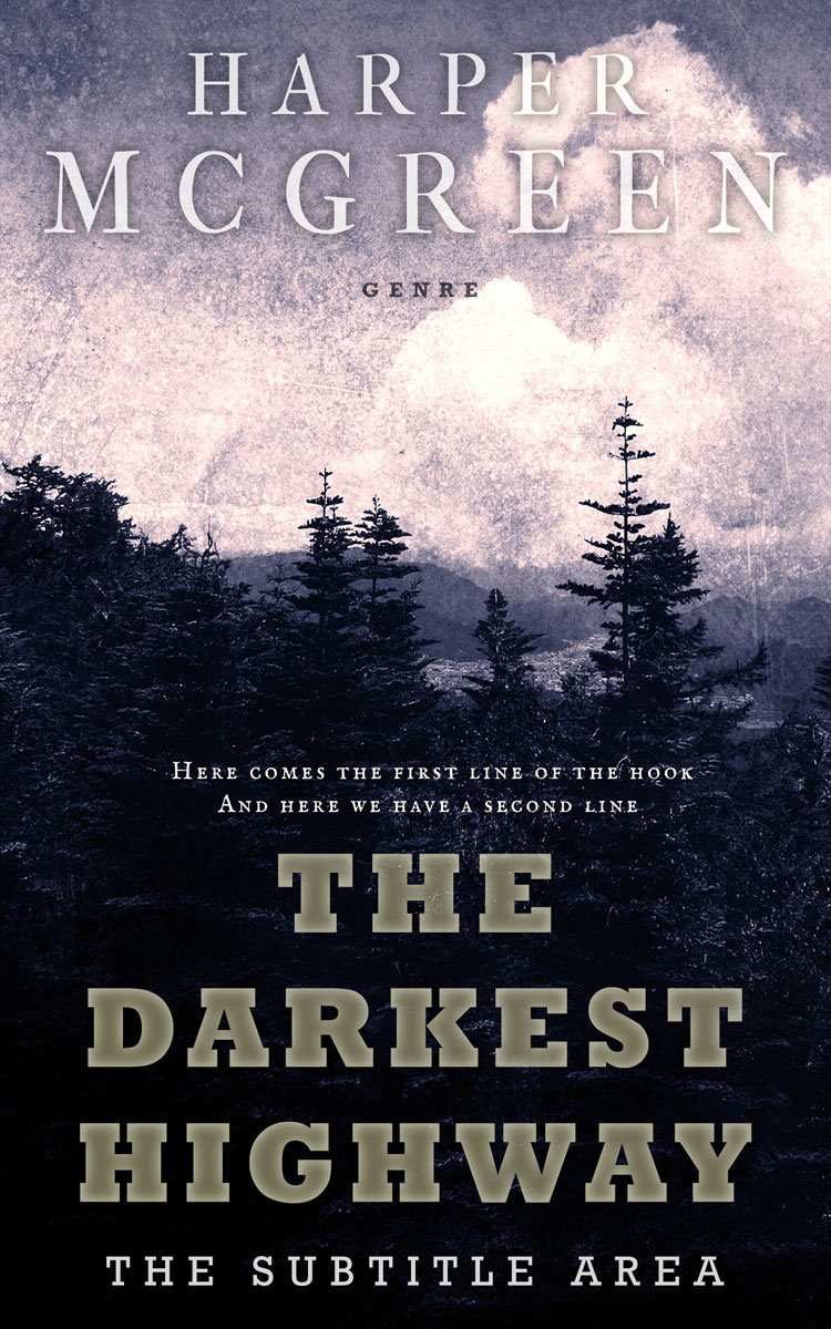 2D view of Premade Mystery & Thriller & Suspense Book Cover - Wafer