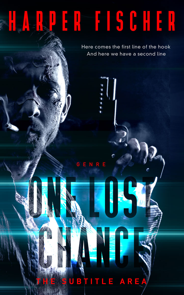 2D view of Premade Mystery & Thriller & Suspense Book Cover - Firefly