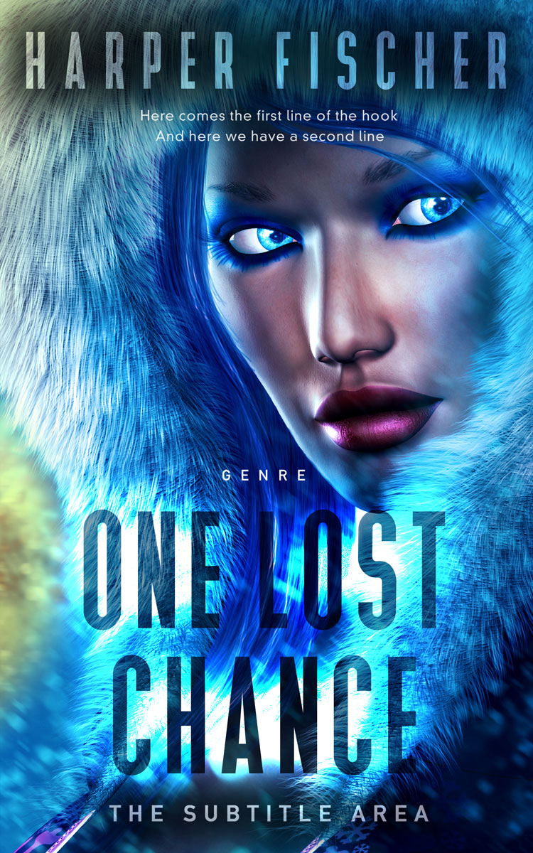 2D view of Premade Mystery & Thriller & Suspense Book Cover - Biscay