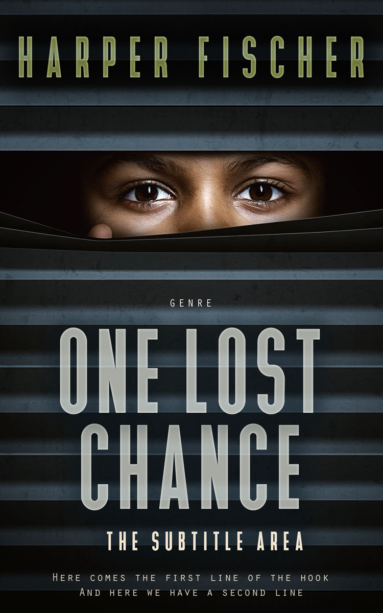 2D view of Premade Mystery & Thriller & Suspense Book Cover - Shark