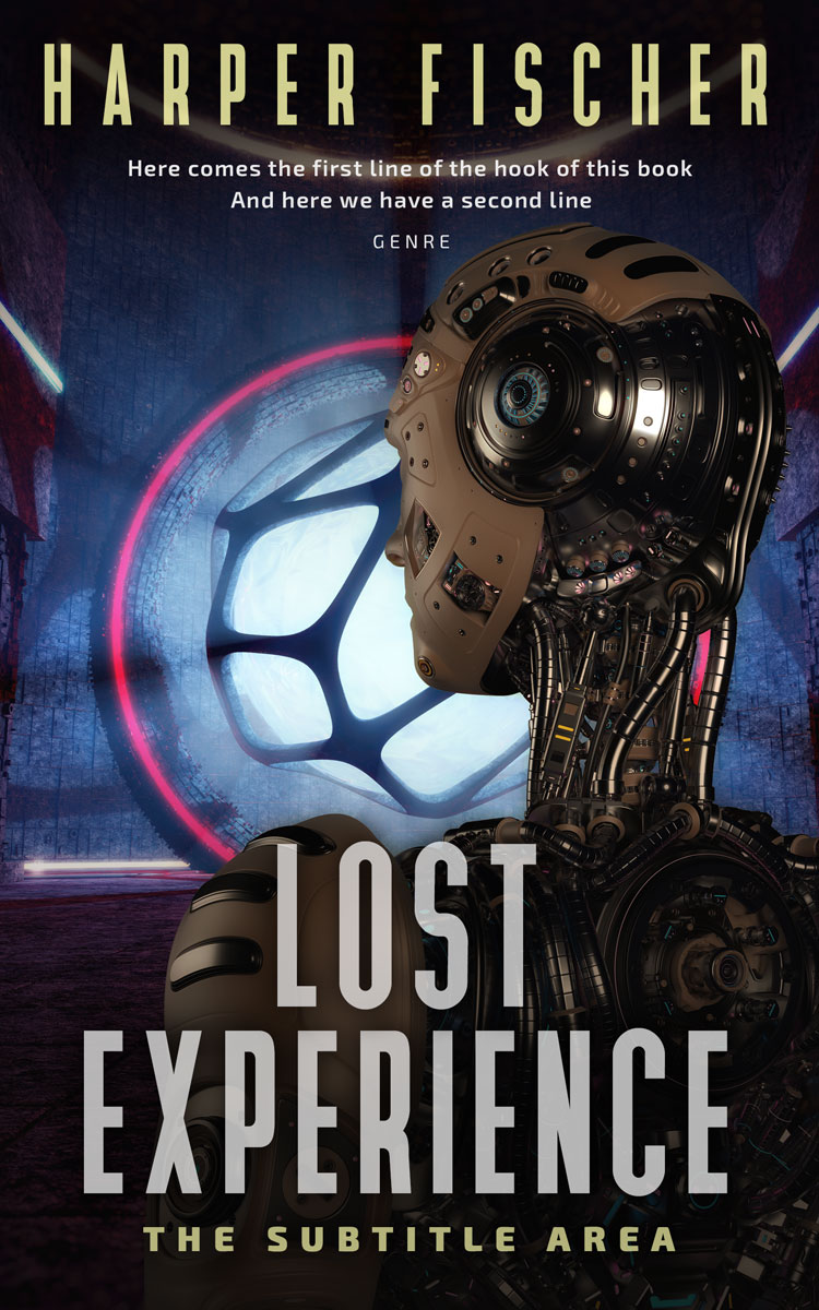 2D view of Premade Science Fiction Book Cover - Baltic Sea