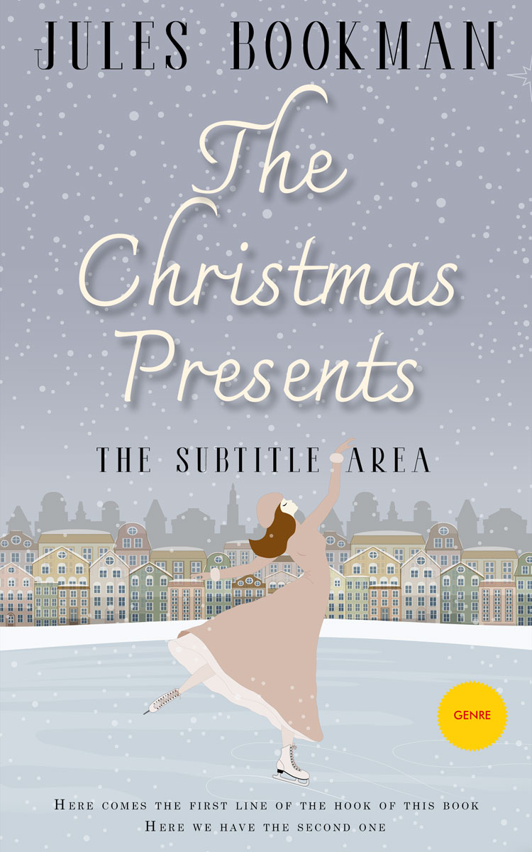 2D view of Premade Chick Lit Book Cover - Bombay