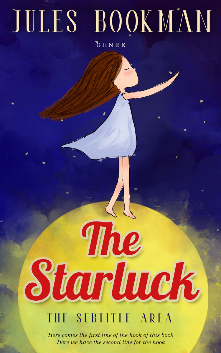 2D view of Premade Children's Book Cover - Valhalla