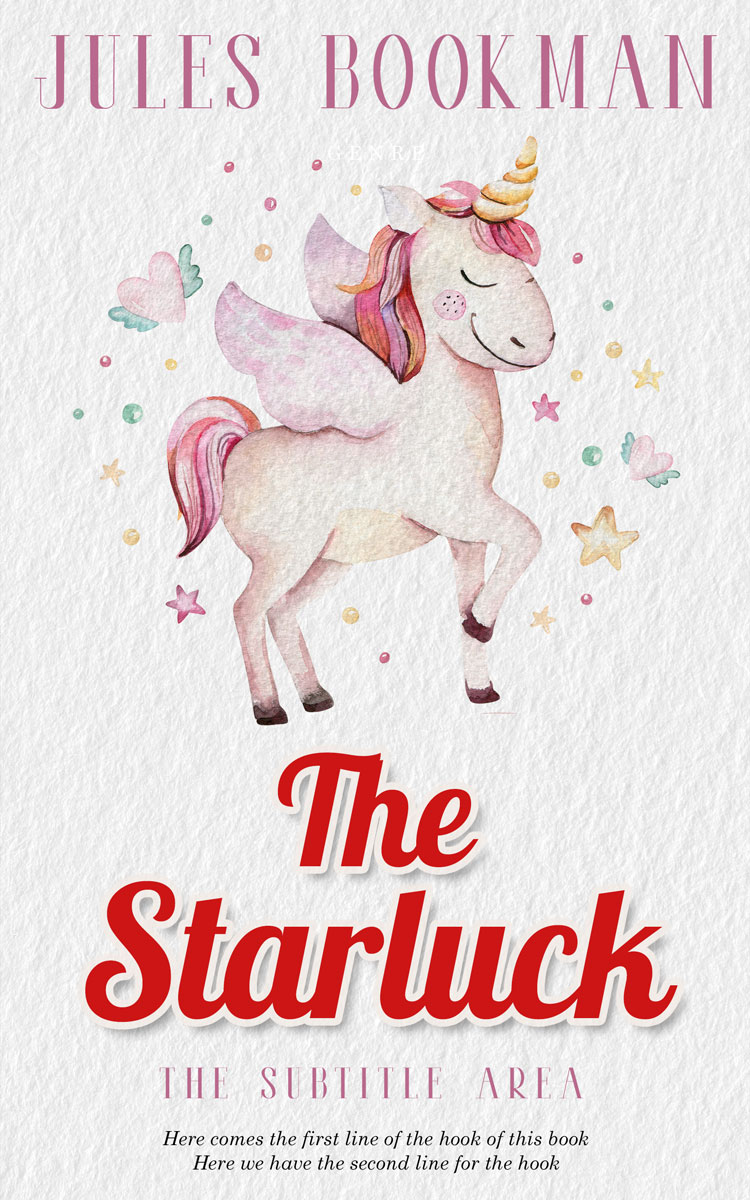 2D view of Premade Royal Romance Book Cover - Ebb