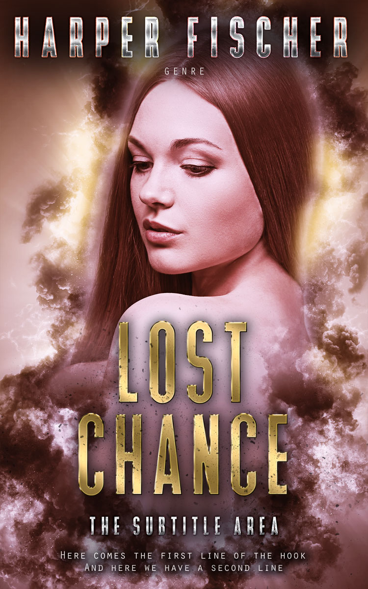 2D view of Premade Erotica Book Cover - Roman Coffee