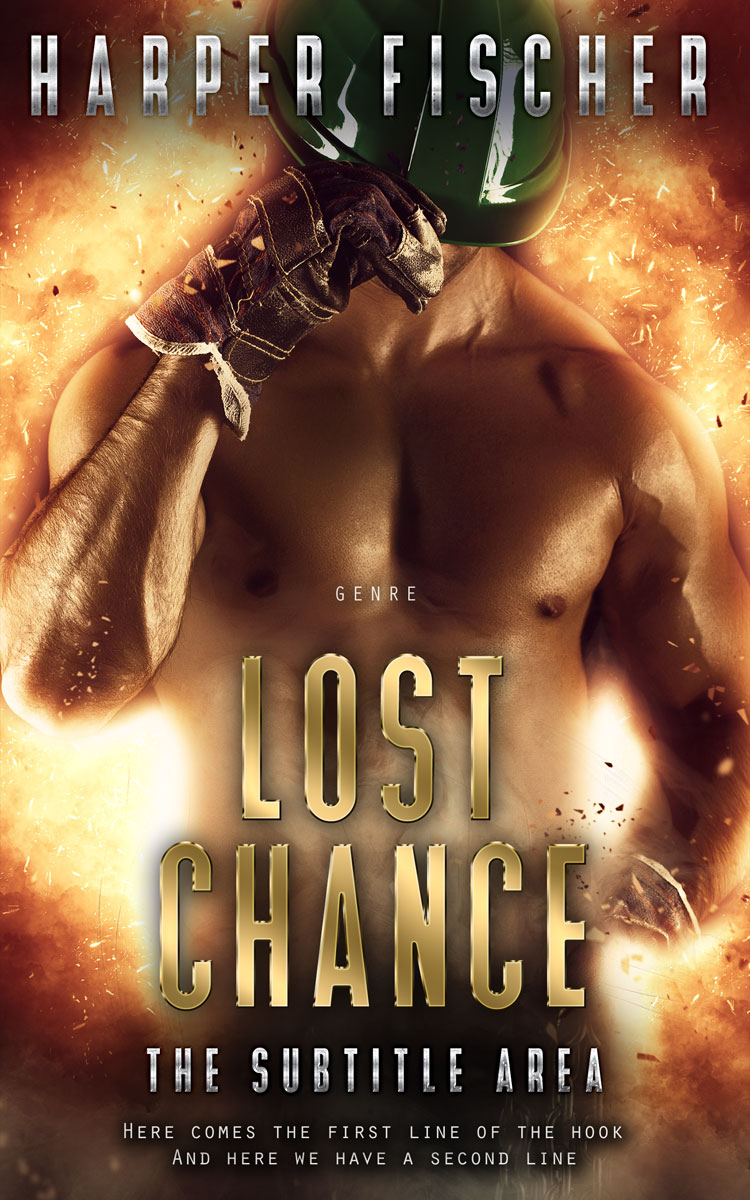 2D view of Premade Erotica Book Cover - Cork