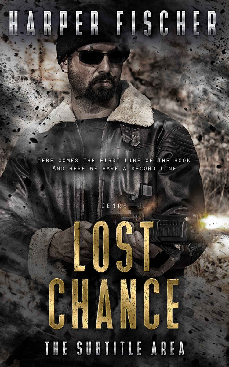 2D view of Premade Mystery & Thriller & Suspense Book Cover - Dune