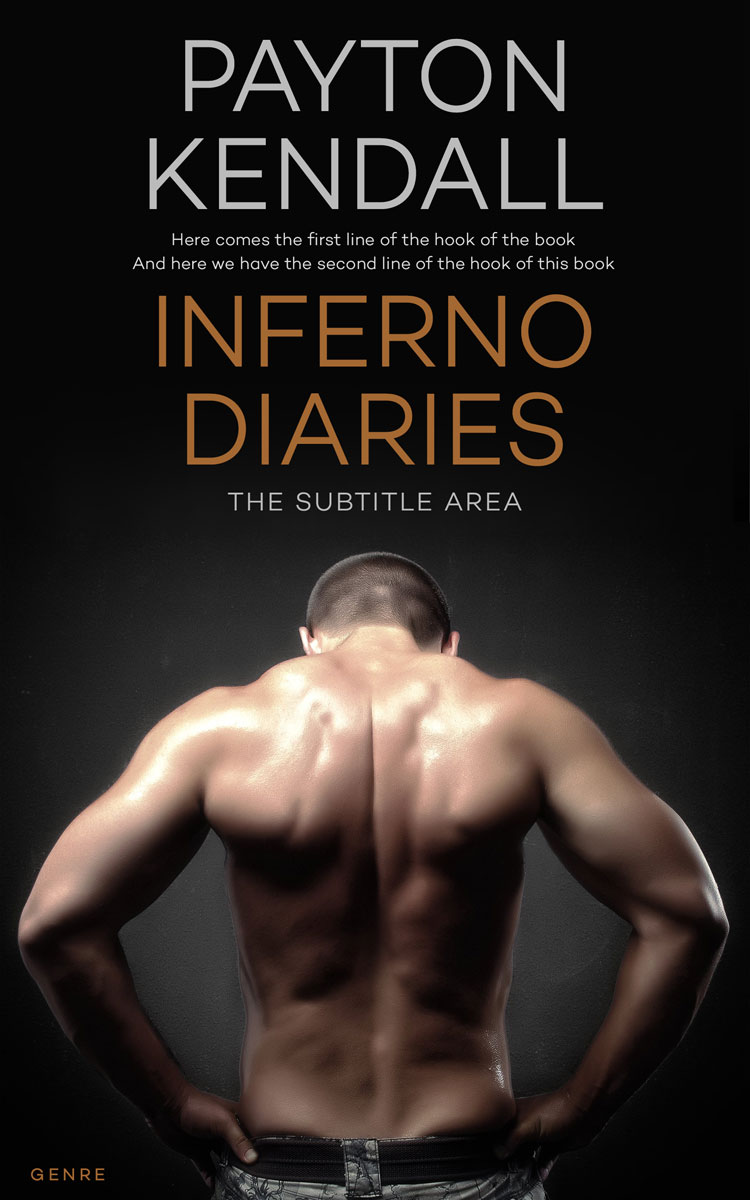 2D view of Premade Erotica Book Cover - Cod Gray