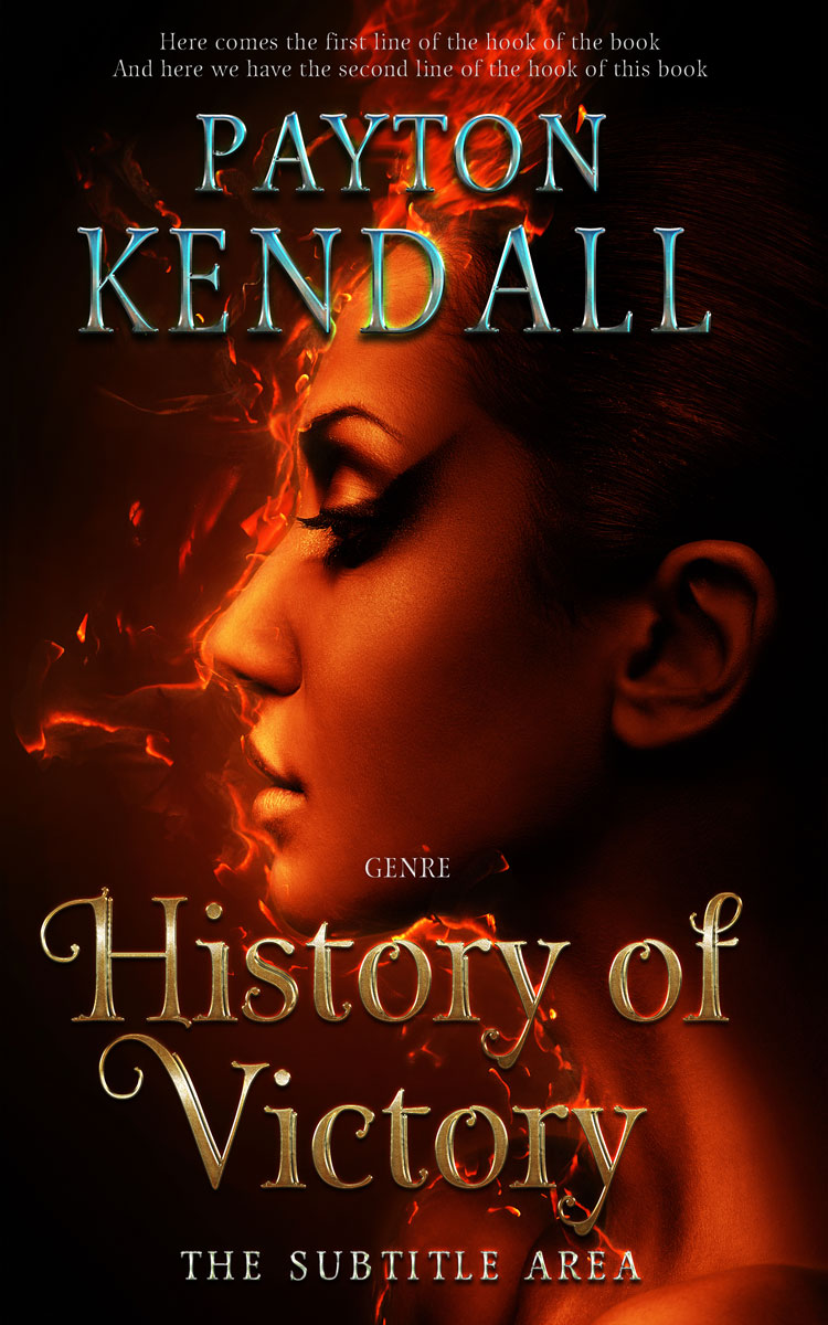 2D view of Premade Mystery & Thriller & Suspense Book Cover - Wood Bark