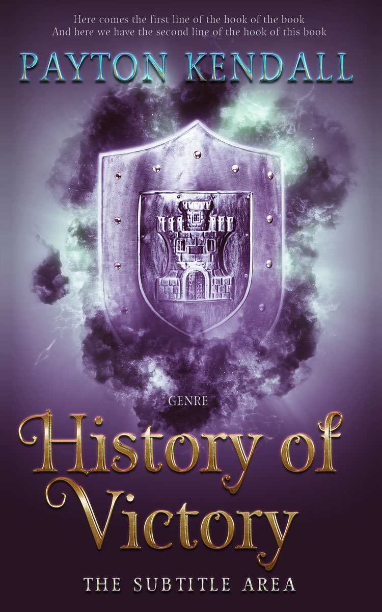 2D view of Premade Historical Book Cover - Voodoo