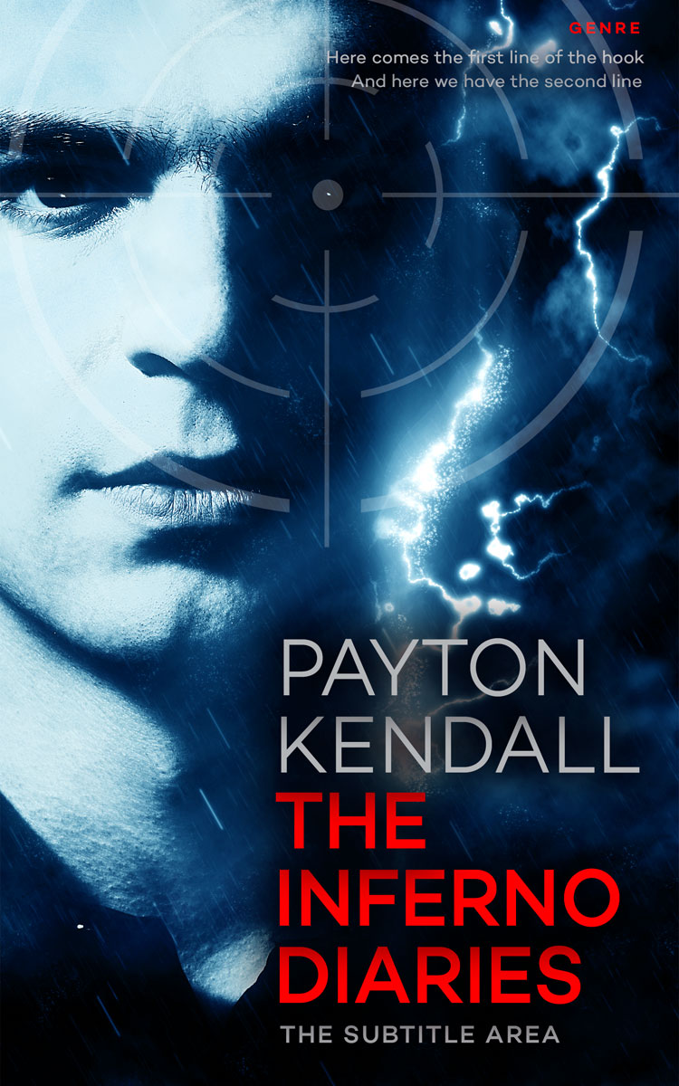 2D view of Premade Mystery & Thriller & Suspense Book Cover - Blue Zodiac