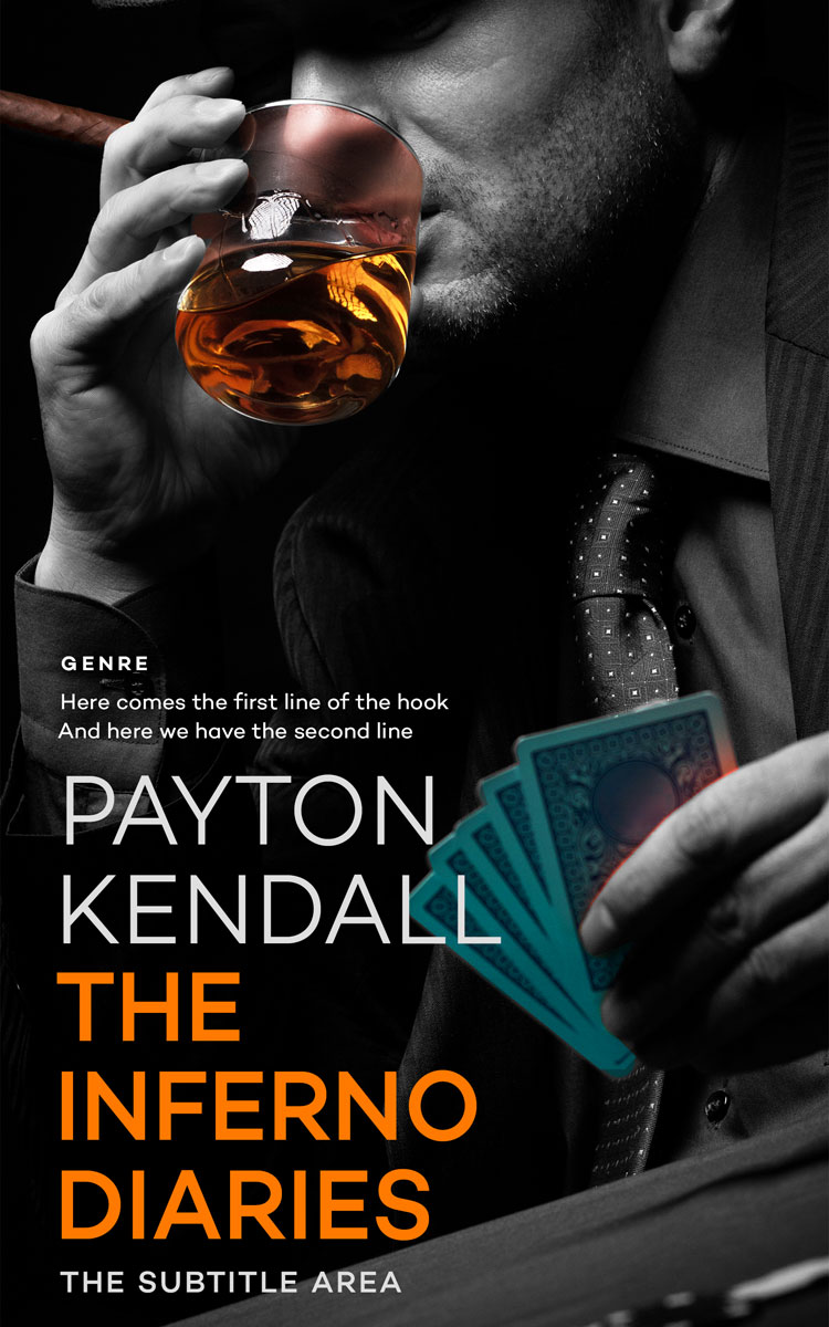 2D view of Premade Mystery & Thriller & Suspense Book Cover - Woodsmoke