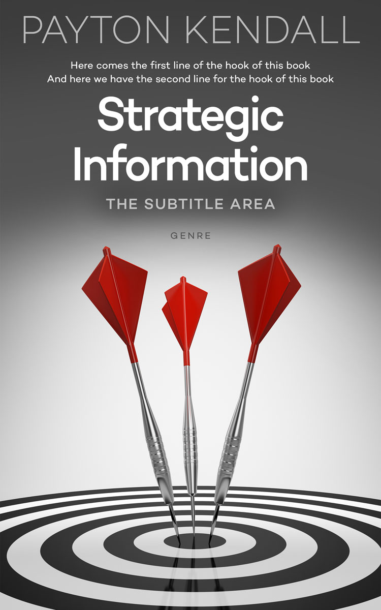 2D view of Premade Business Book Cover - Alto