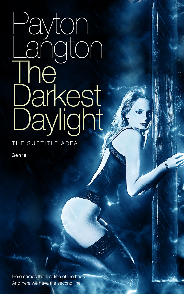 2D view of Premade Erotica Book Cover - Black Pearl