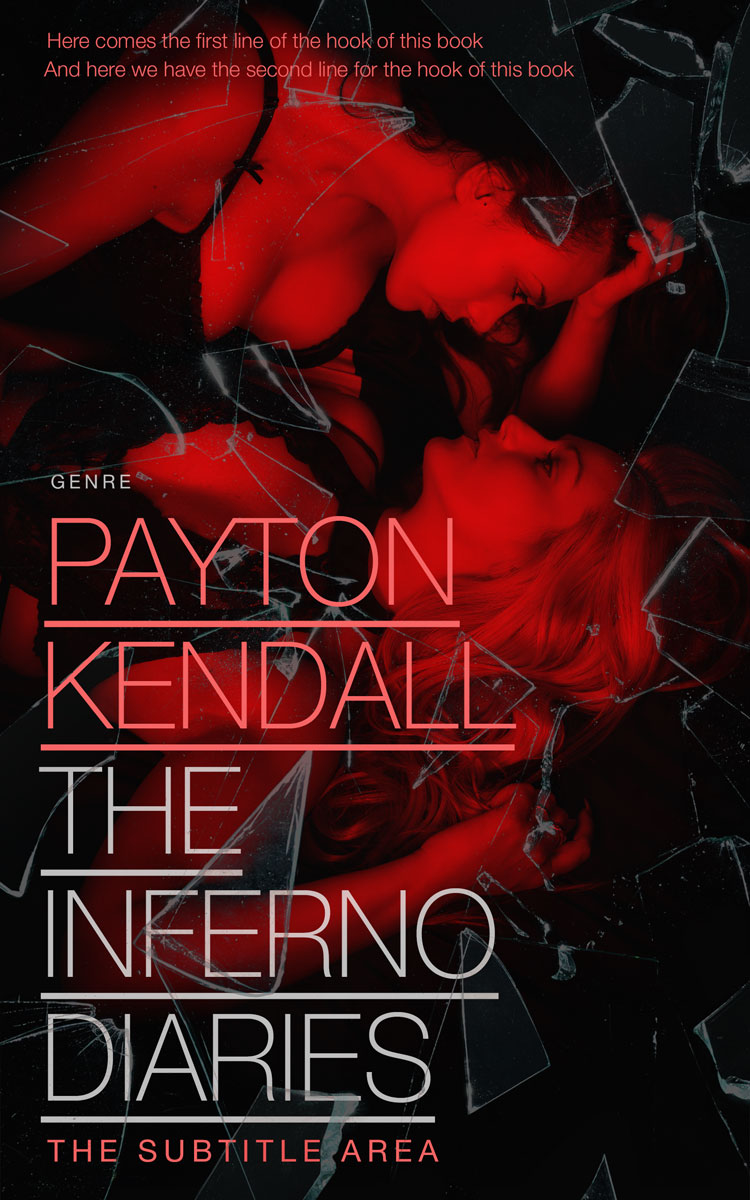 2D view of Premade Erotica Book Cover - Well Read