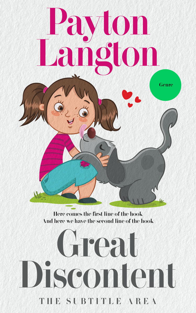 2D view of Premade Teen & Young Adult Book Cover - Mercury