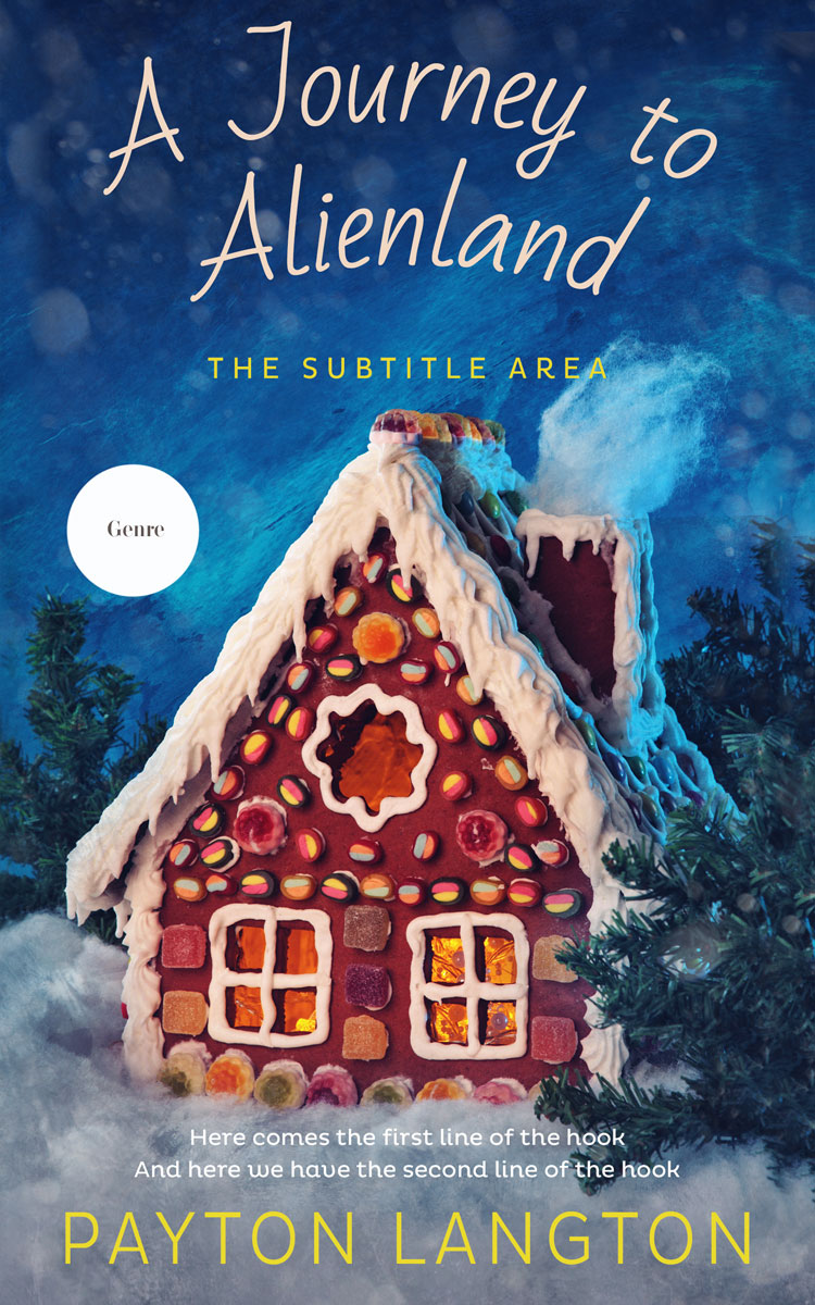 2D view of Premade Children's Book Cover - San Juan