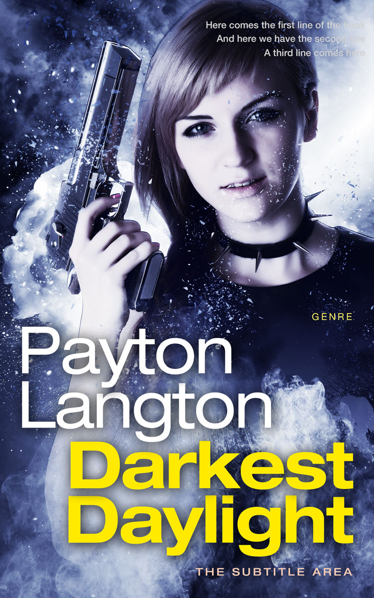 2D view of Premade Mystery & Thriller & Suspense Book Cover - Ebony Clay