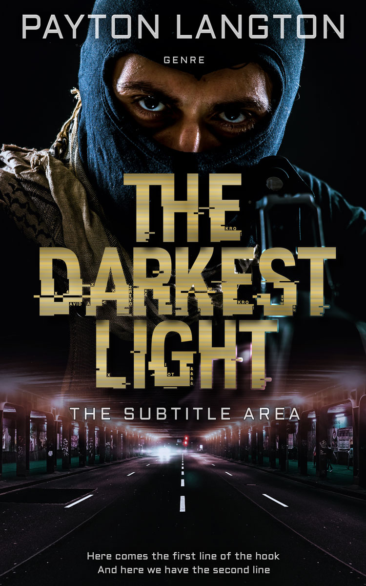 2D view of Mongoose #7262 - Premade Abstract Book Cover