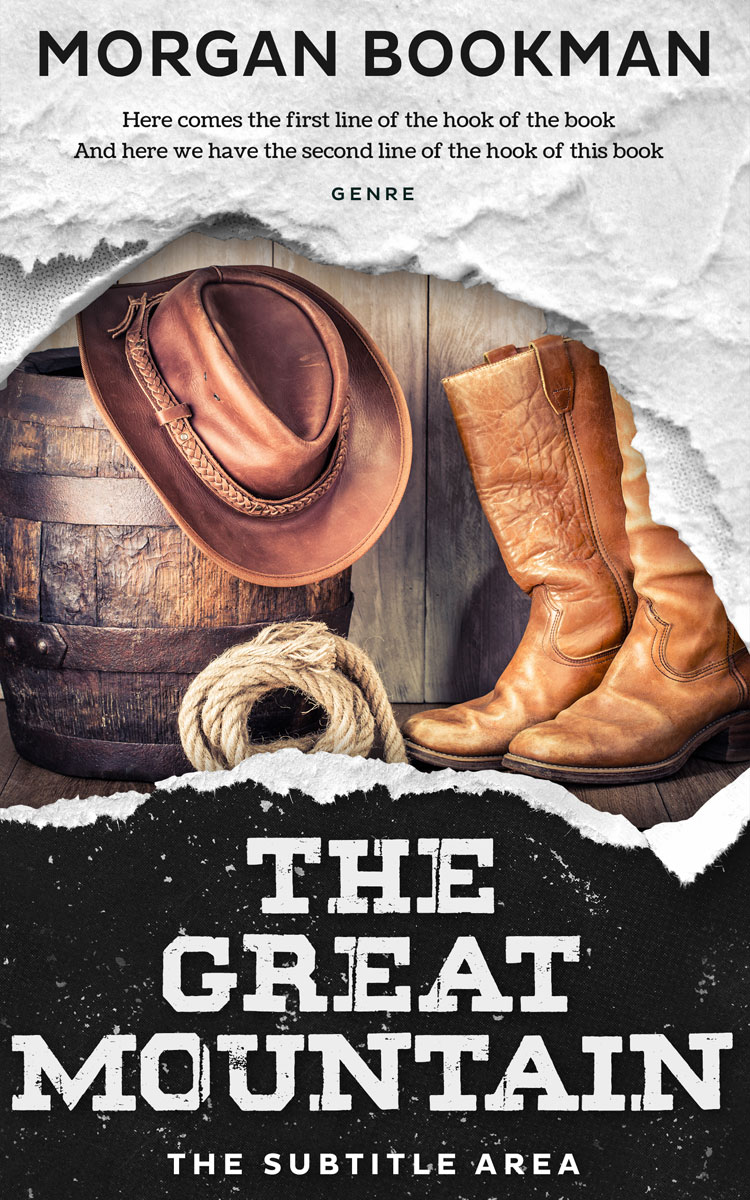 2D view of Premade Historical Book Cover - Thunder