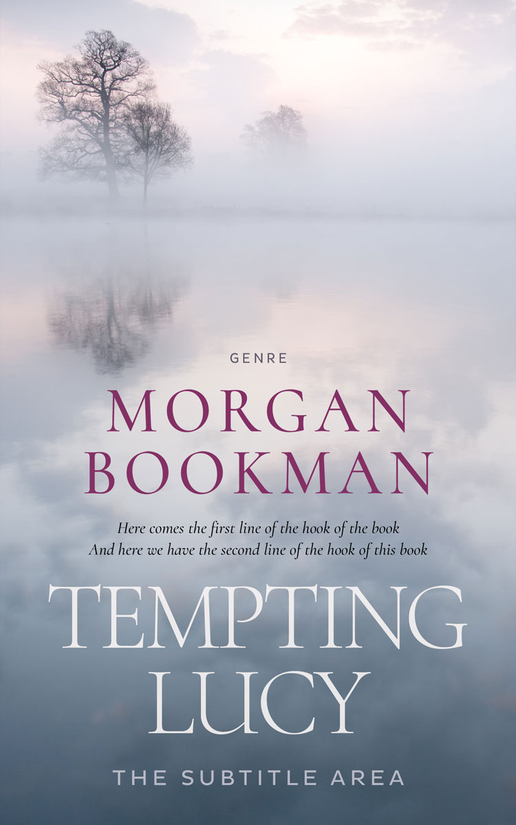 2D view of Premade Nature Book Cover - Ghost