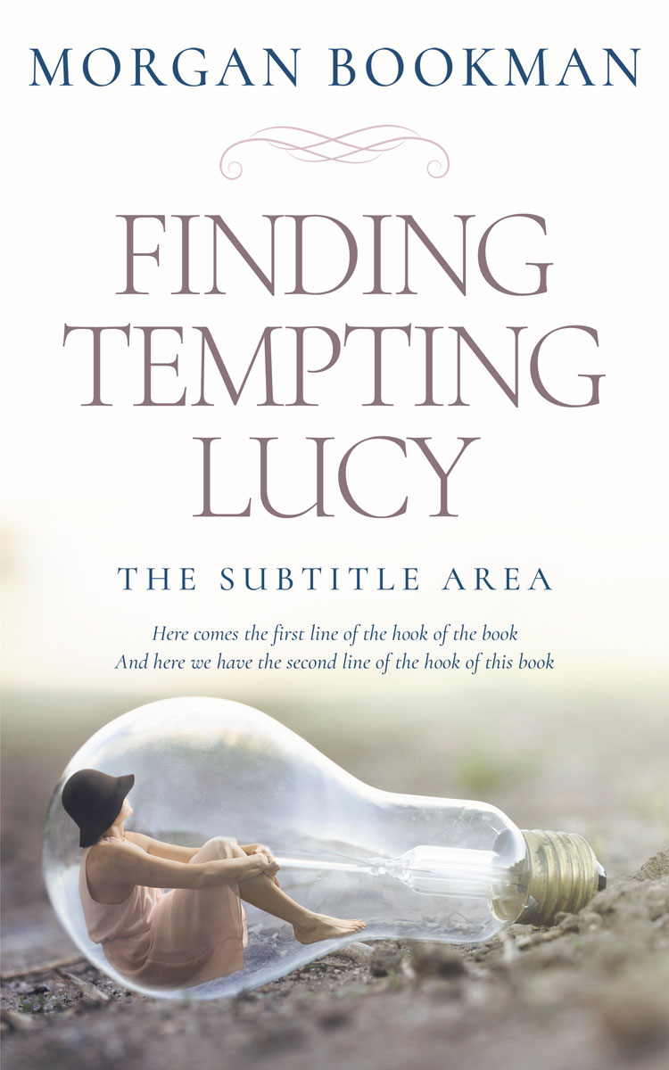 2D view of Premade Surreal Book Cover - Timberwolf