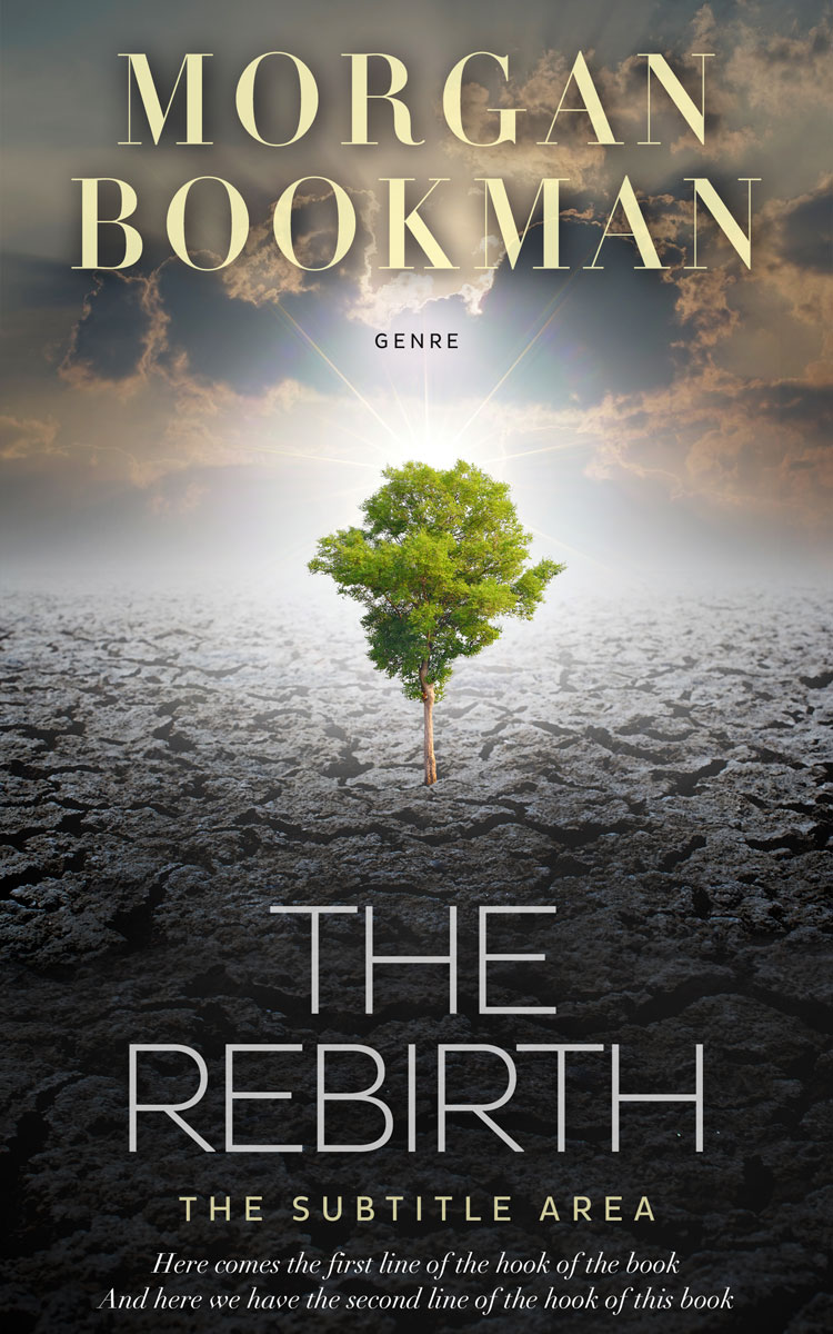 2D view of Premade Nature Book Cover - Tuatara