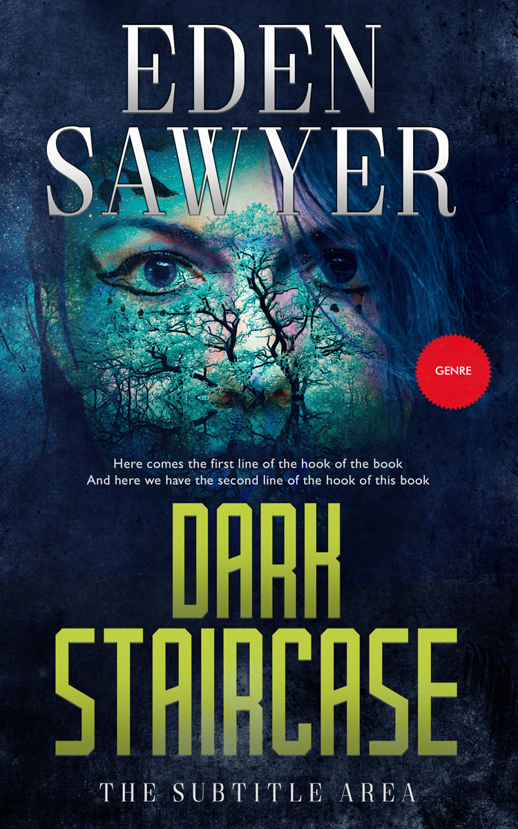 2D view of Premade Mystery & Thriller & Suspense Book Cover - Big Stone