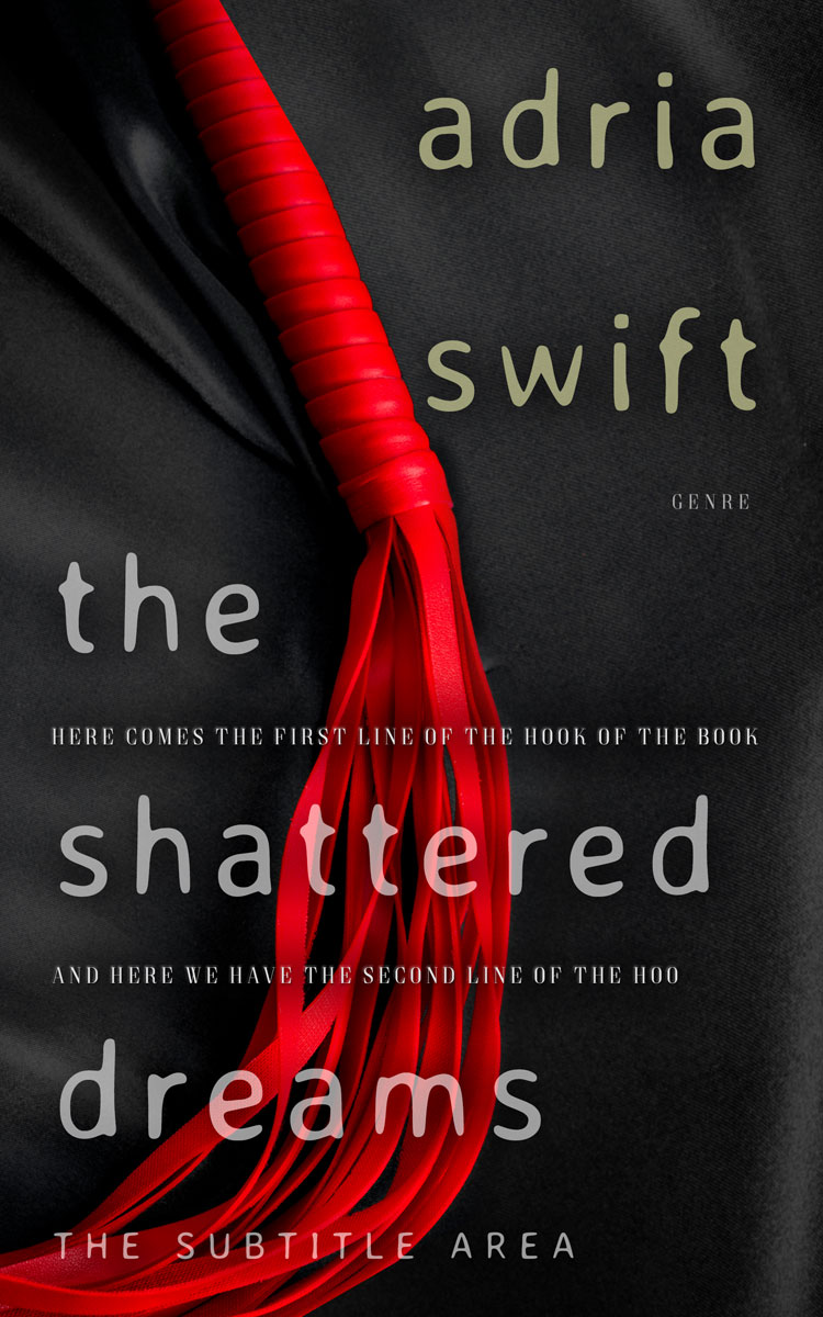 2D view of Premade Erotica Book Cover - Cod Gray